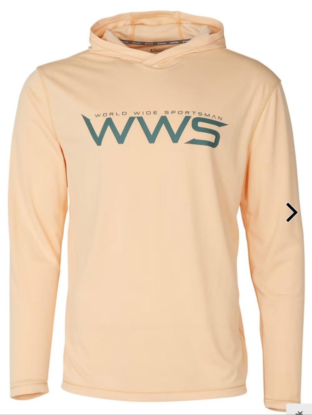 WWS Men’s Peach Performance Hoodie -  BB 30
